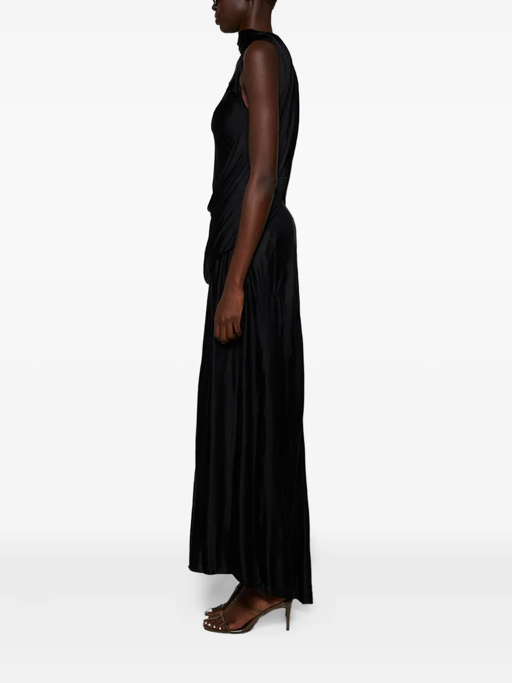LOEWE Anagram maxi-jurk Zwart