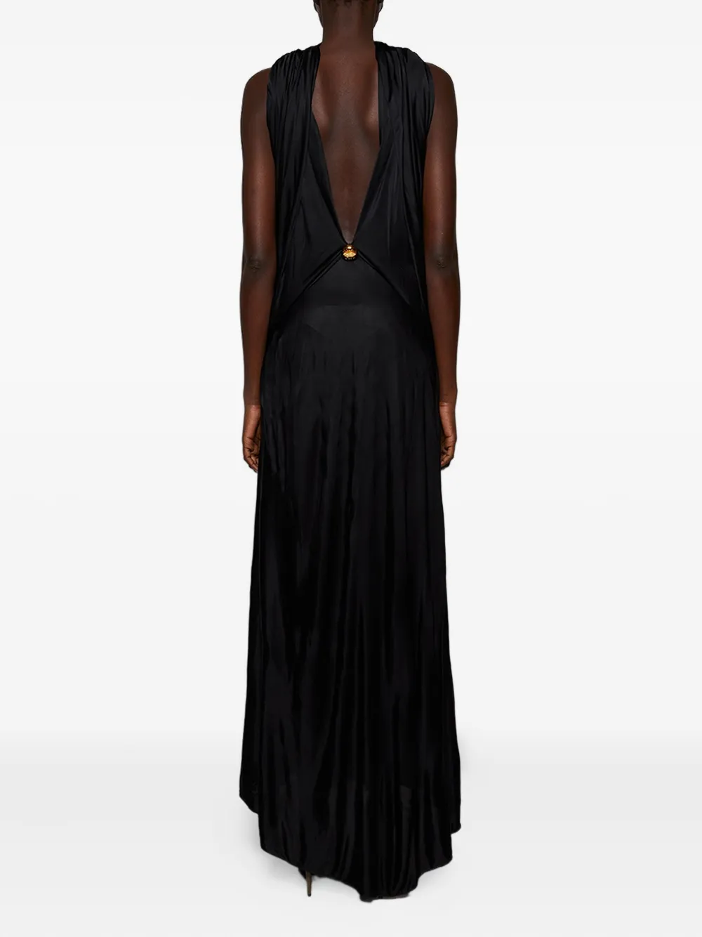 LOEWE Anagram maxi-jurk Zwart