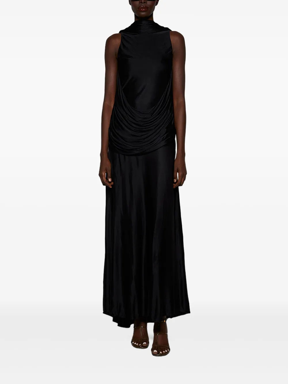 LOEWE Anagram Pebble-detail maxi dress | Evening Dresses | Image 2