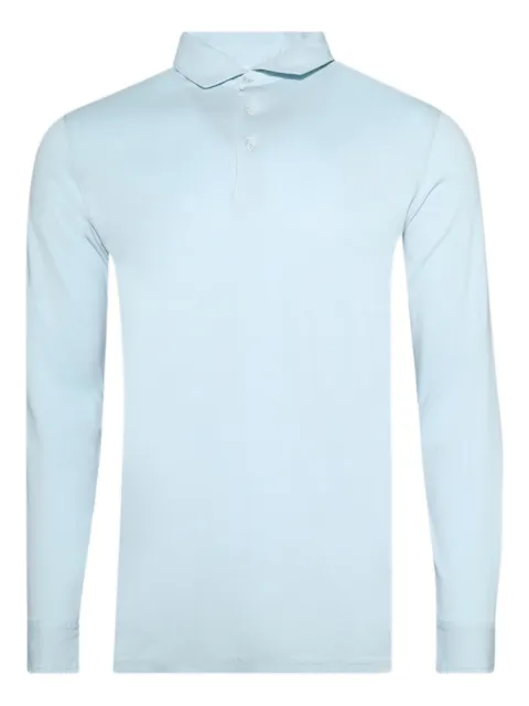 Doppiaa long-sleeve polo shirt