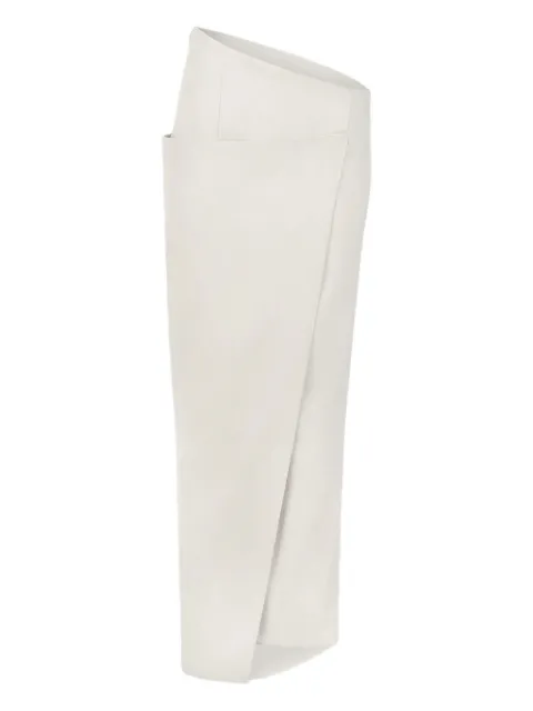 ENTIRE STUDIOS wool asymmetric skirt