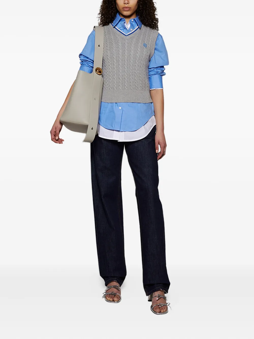 LOEWE bolsa bucket de piel | Image 2