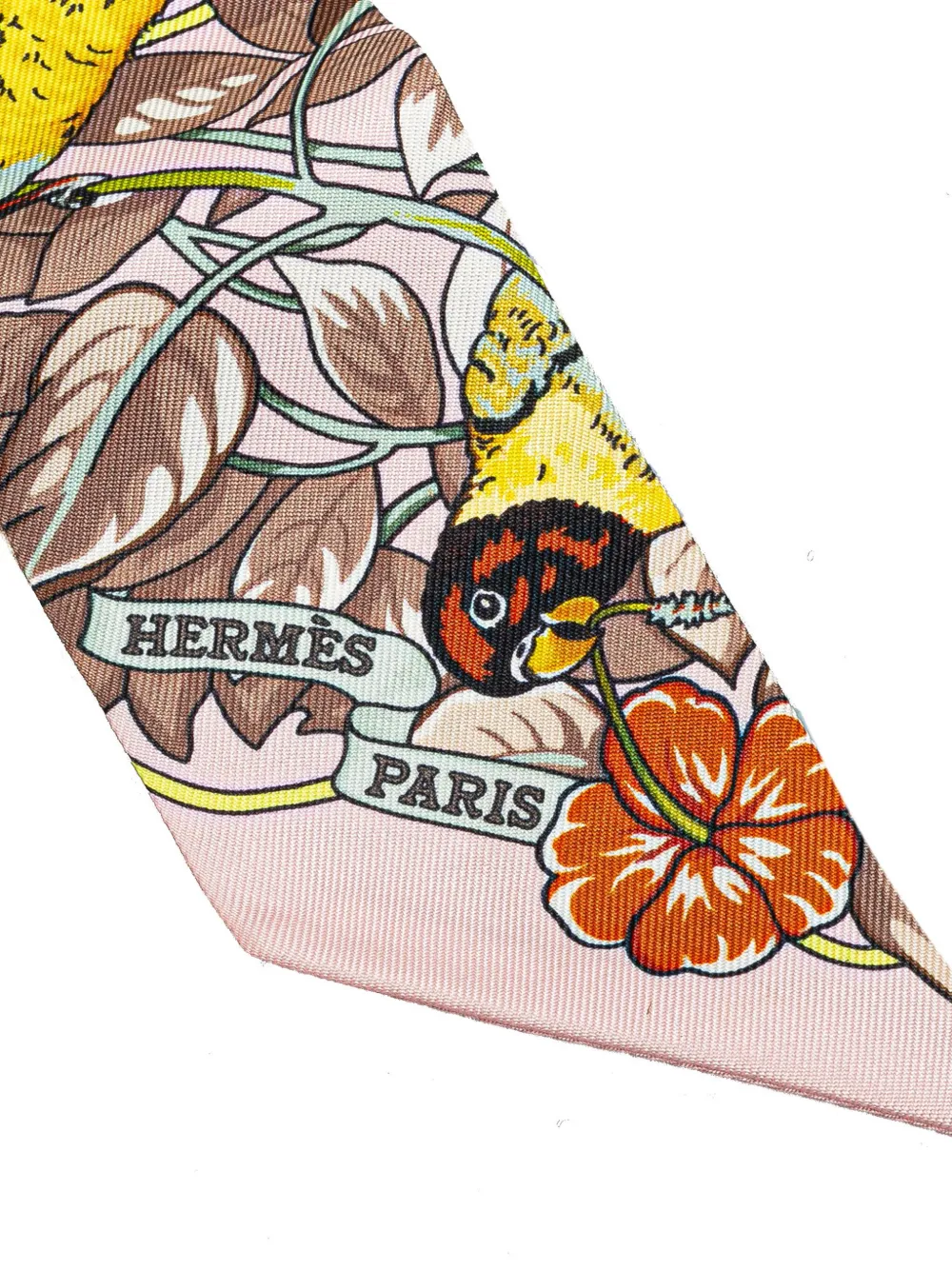 Affordable Hermes 20th Century Jungle Love Silk Twilly Scarf scarves Women