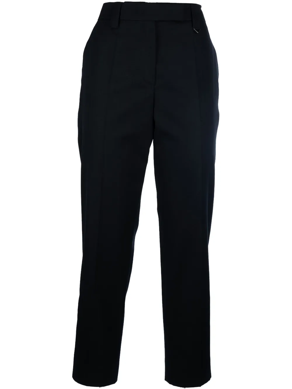 Prada Straight Trousers In Schwarz