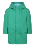 Stella McCartney Kids frog hooded coat - Green