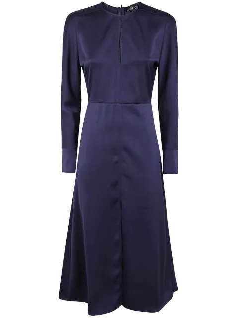 DRHOPE vestido midi de satén
