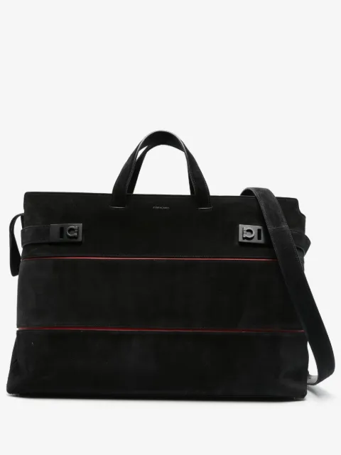 Ferragamo Pre-Owned Gancini-plaque tote bag