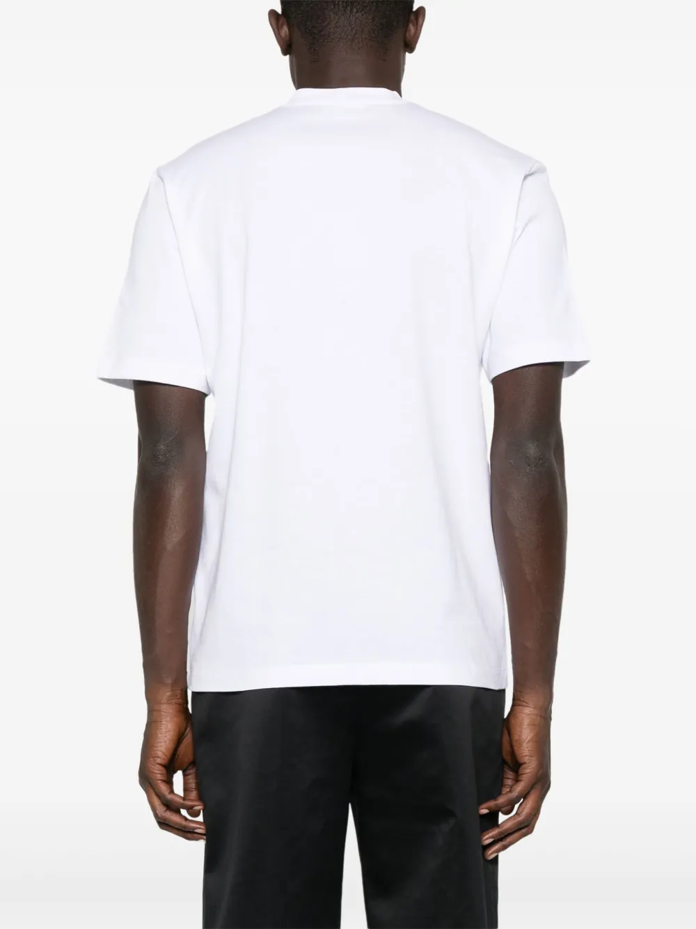 Ferragamo T-shirt met logoprint Wit