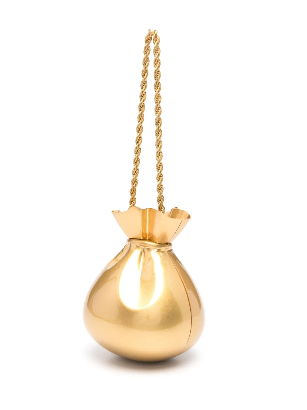 Cult Gaia Palloncino clutch Goud