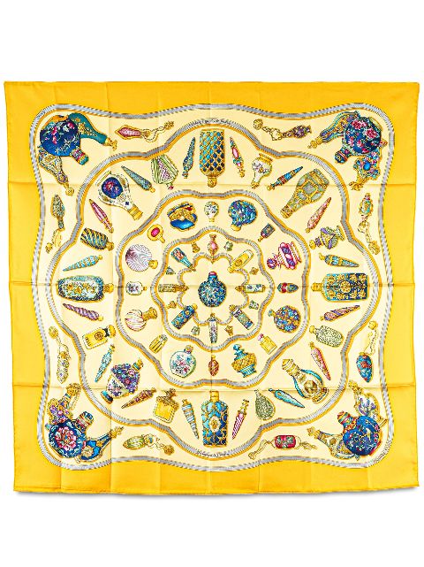 Hermes 2000-2010 Qu Importe Le Flacon Silk Scarf scarves Women