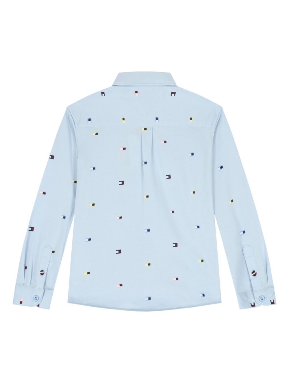 Tommy Hilfiger Junior logo shirt - Blauw