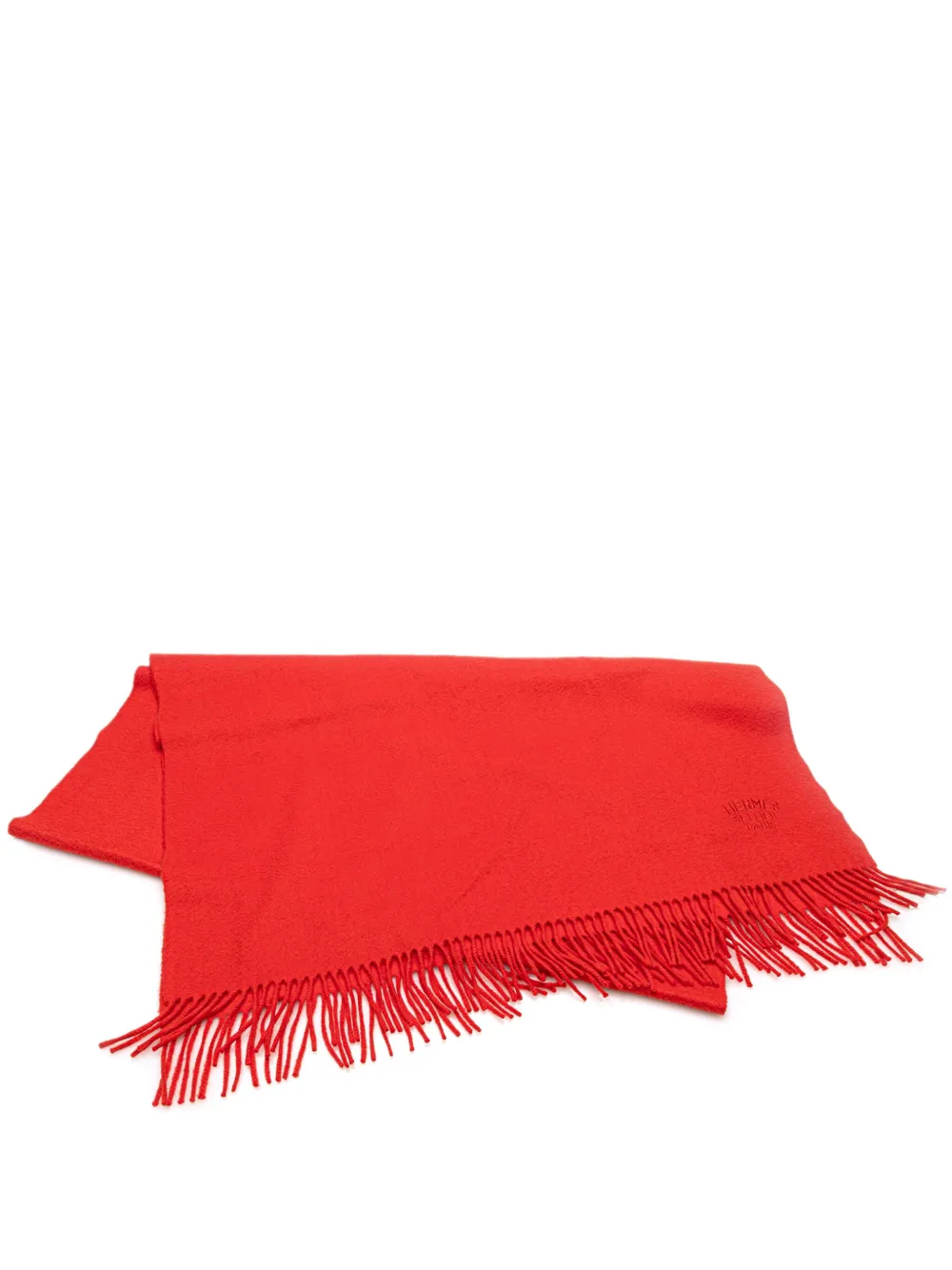 Hermes 2000-2024 Cashmere Fringe Scarf scarves Women