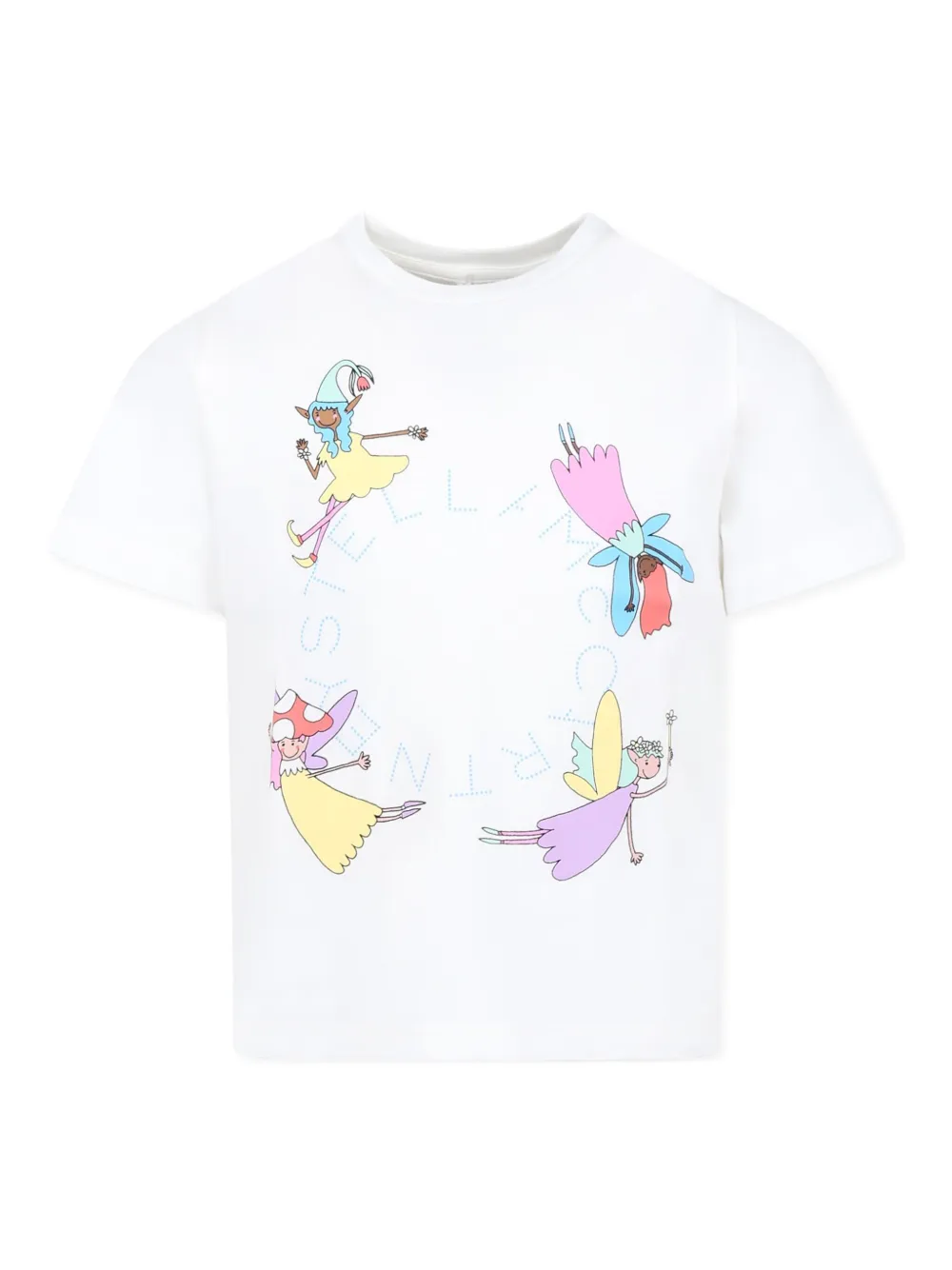 Stella McCartney Kids T-shirt Wit