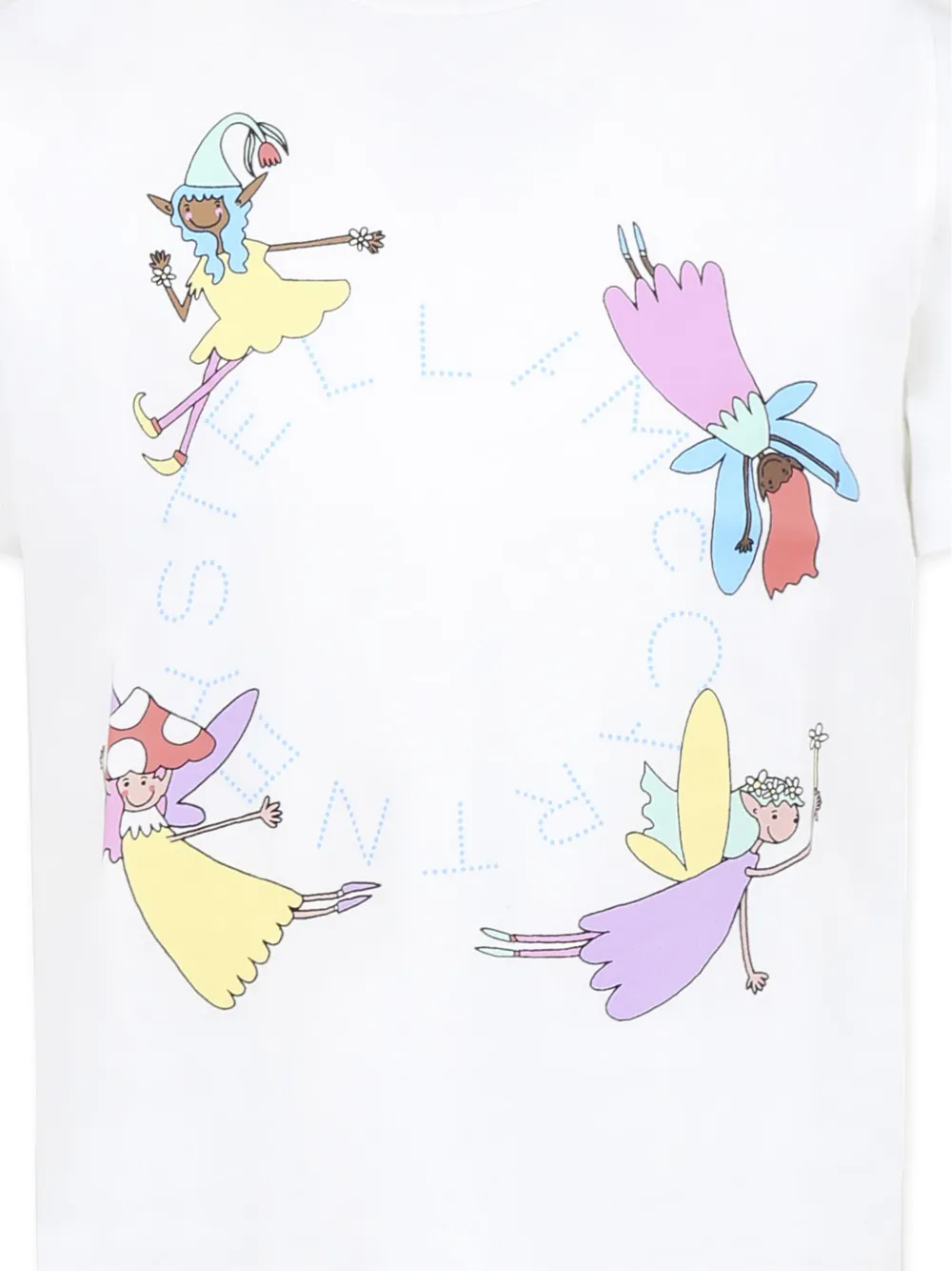 Stella McCartney Kids T-shirt Wit