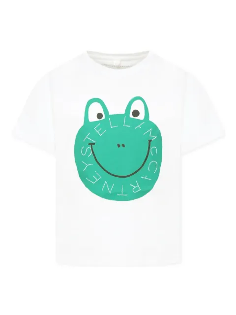 Stella McCartney Kids T-Shirt mit Frosch-Print