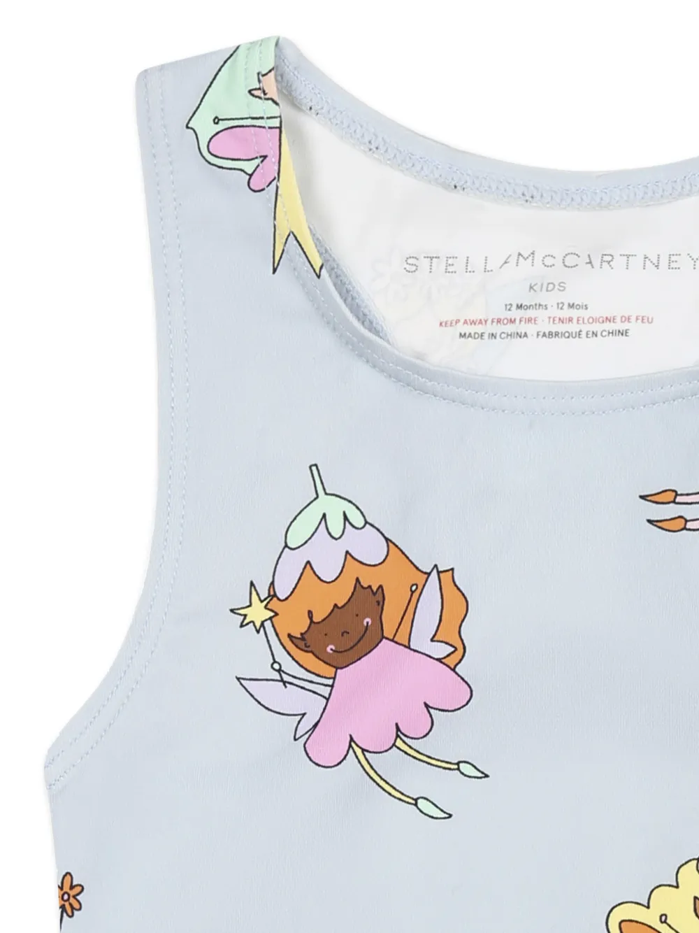 Stella McCartney Kids Badpak met print Blauw