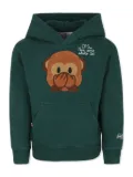 MC2 Saint Barth Kids appliqué hoodie - Green