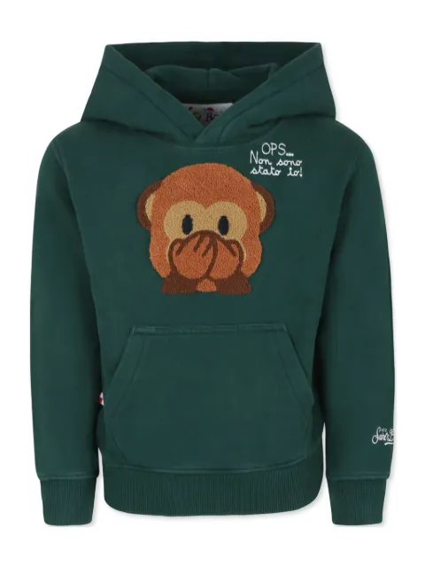 MC2 Saint Barth Kids appliqué hoodie