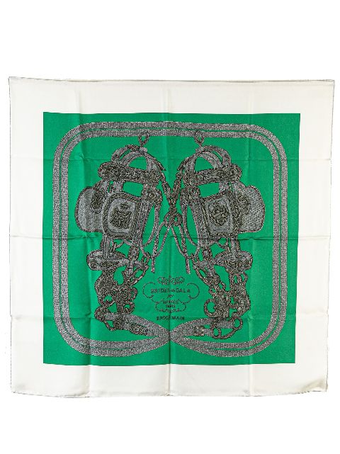 Hermes 20th Century Brides de Gala Silk Scarf scarves Women