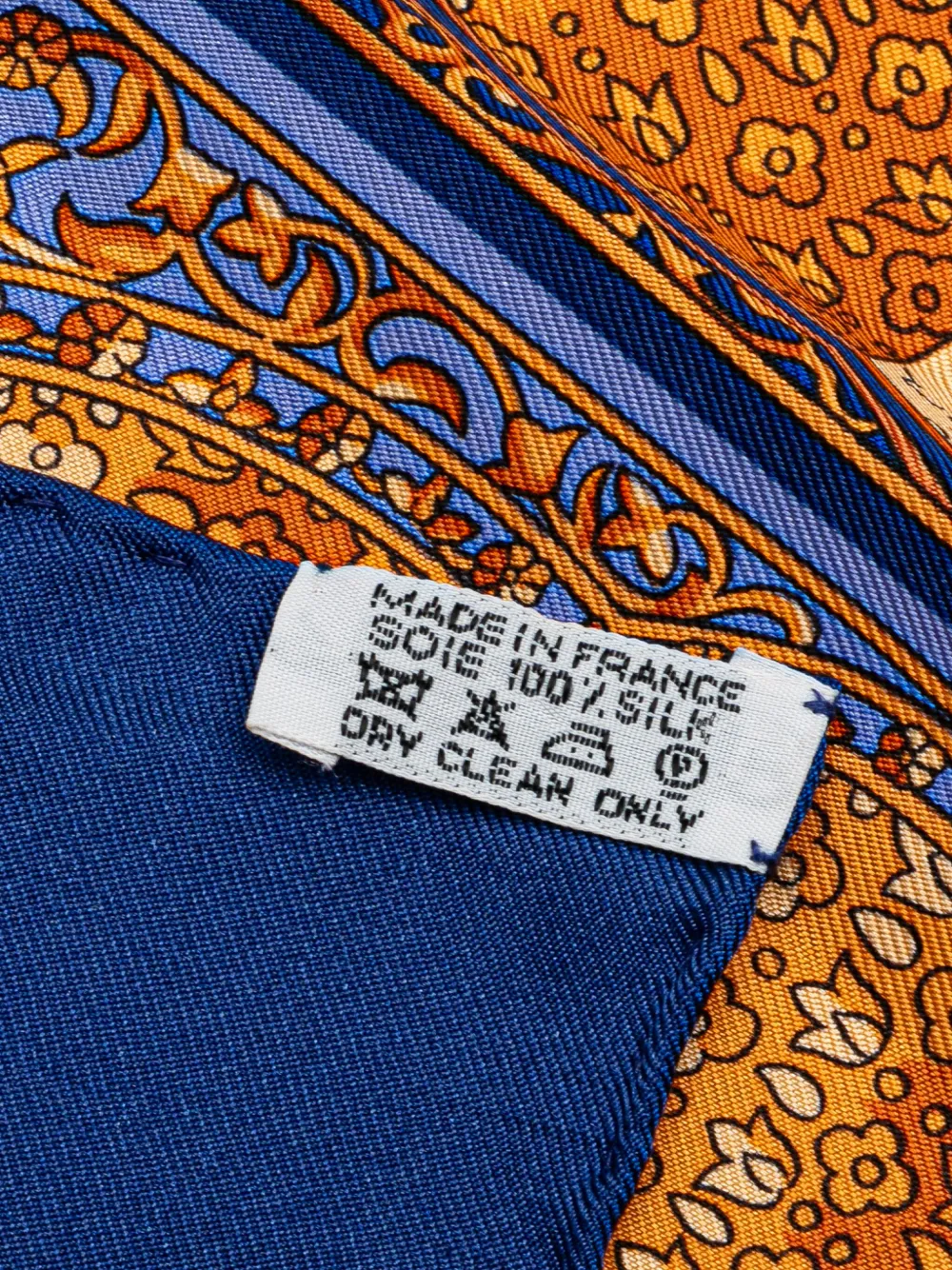 Affordable Hermes 20th Century Splendeur des Maharajas Silk Scarf scarves Women