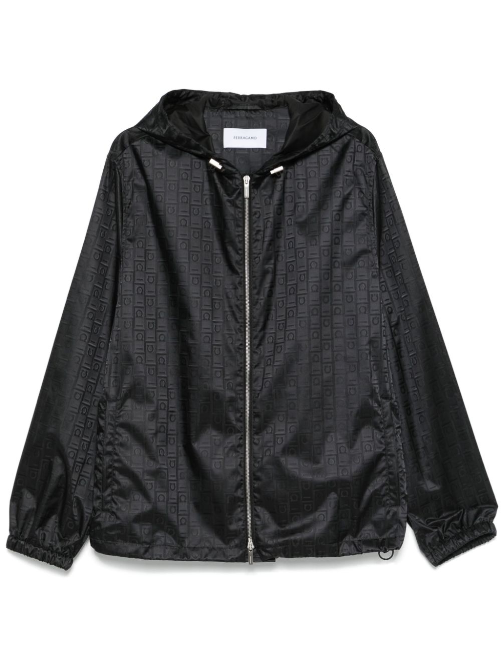 Ferragamo Monogram windbreaker - Black