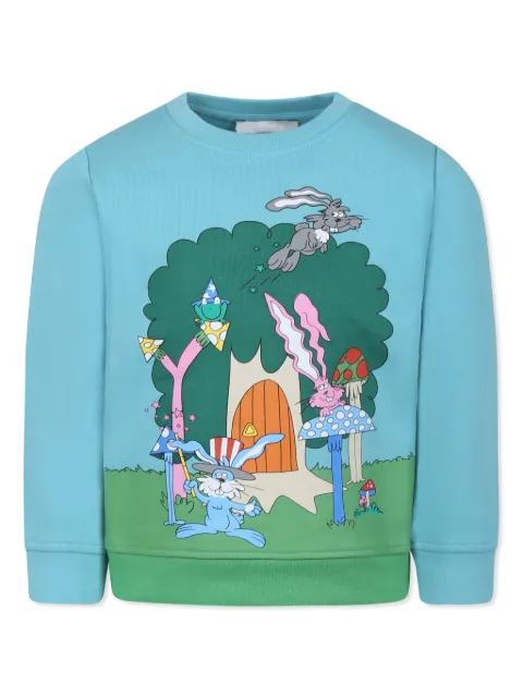 Stella McCartney Kids Felpa con stampa