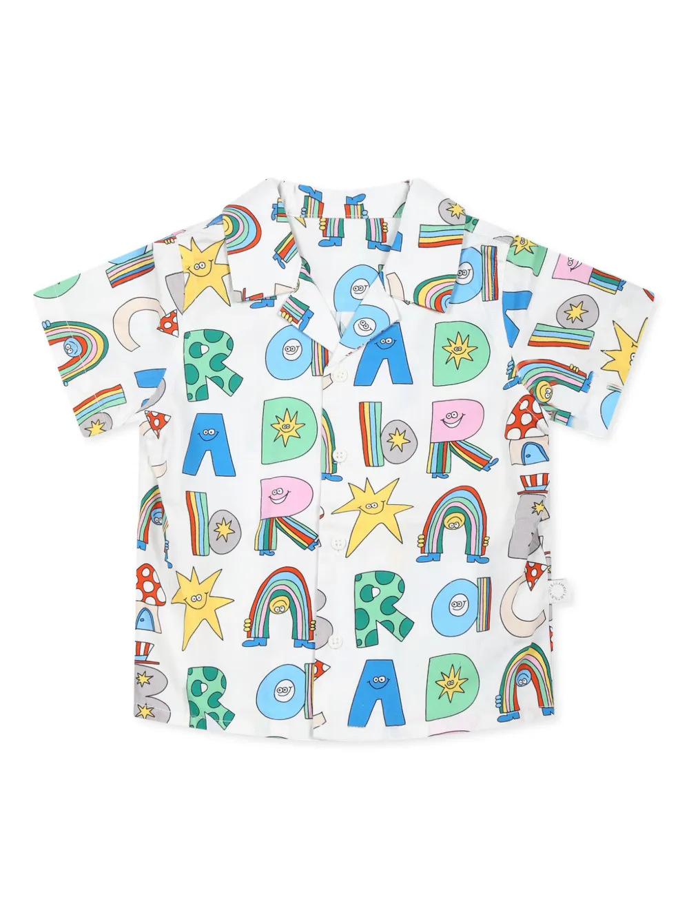 Stella McCartney Kids camisa con estampado gráfico | blanco | Image 1