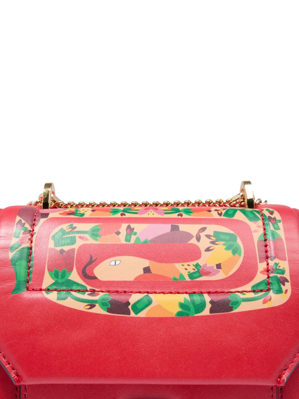 Lancel Ninon kleine crossbodytas Rood