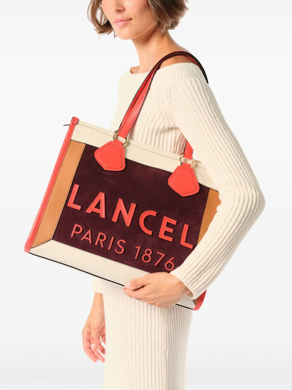 Lancel shopper - Rood