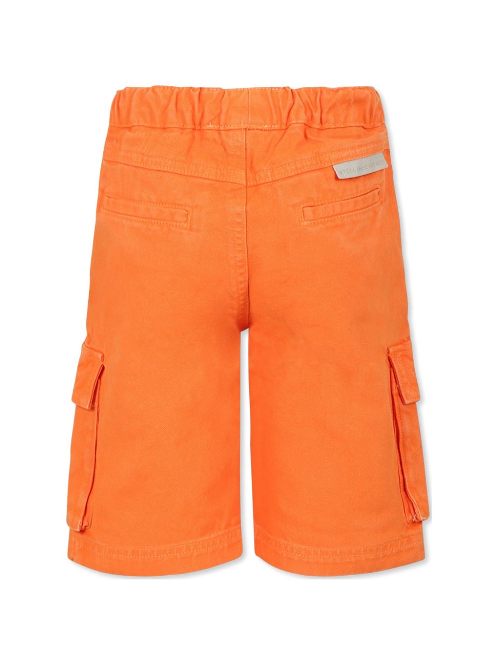 Stella McCartney Kids belted shorts Oranje