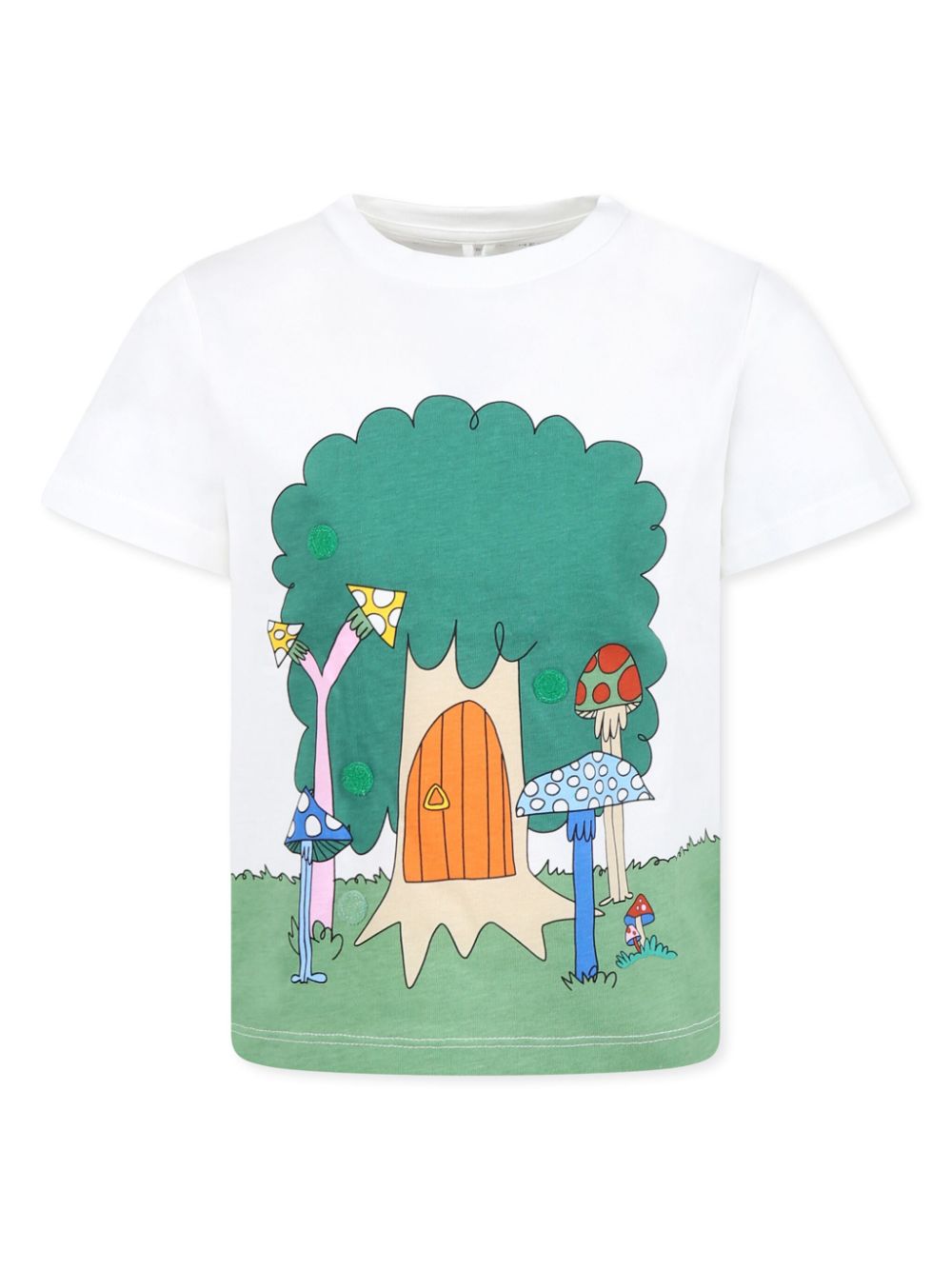 Stella McCartney Kids printed T-shirt - White