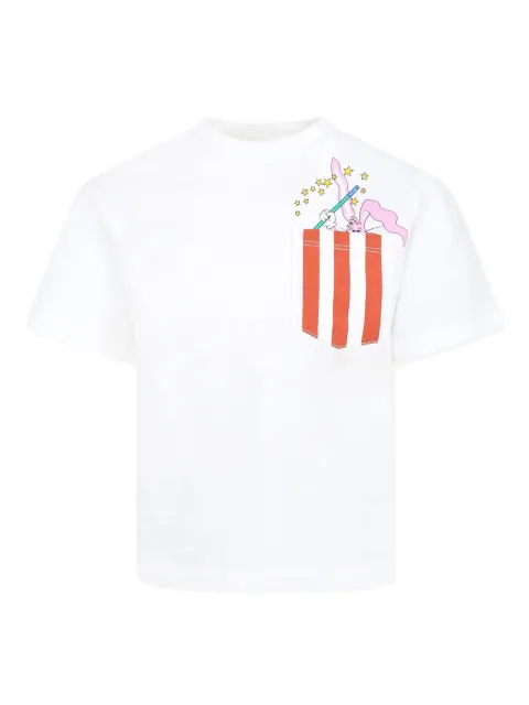 Stella McCartney Kids playera estampada