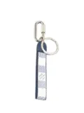 Louis Vuitton Pre-Owned 2019 Damier Azur Coastline Matchpoint Dragonne key chain - White