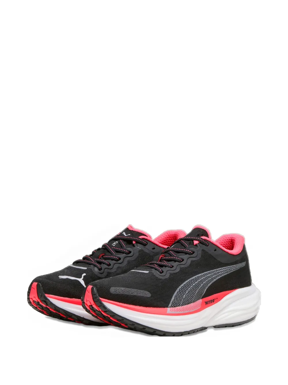 PUMA Deviate Nitro 2 "Black Fire Orchid" sneakers