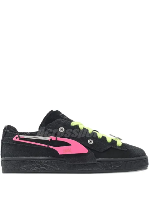 PUMA x X-Girl baskets en daim 'Black Ravish'