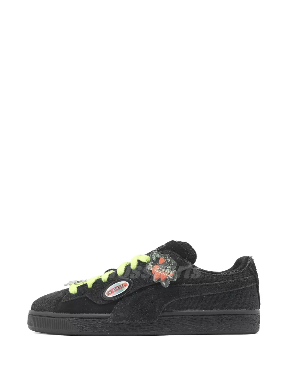 Puma X X-girl Suede "black Ravish" Sneakers In Black