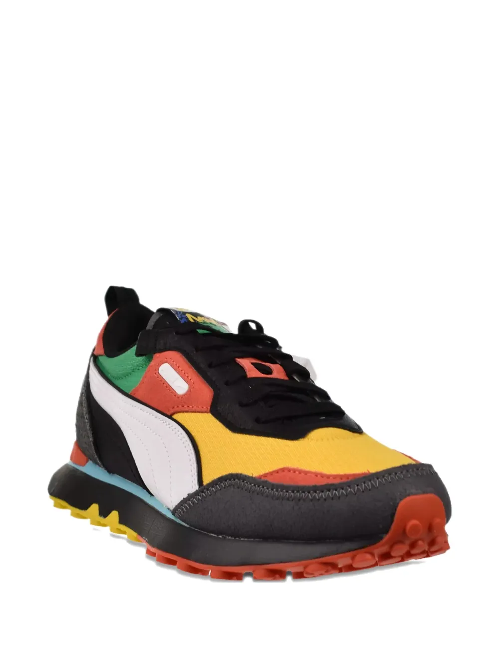Puma Rider Fv Multi-panel Trainers In Gray