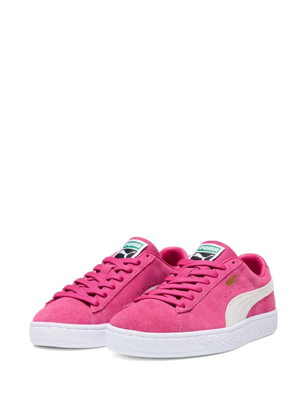 PUMA Classic XXI "Pink" suède sneakers Roze
