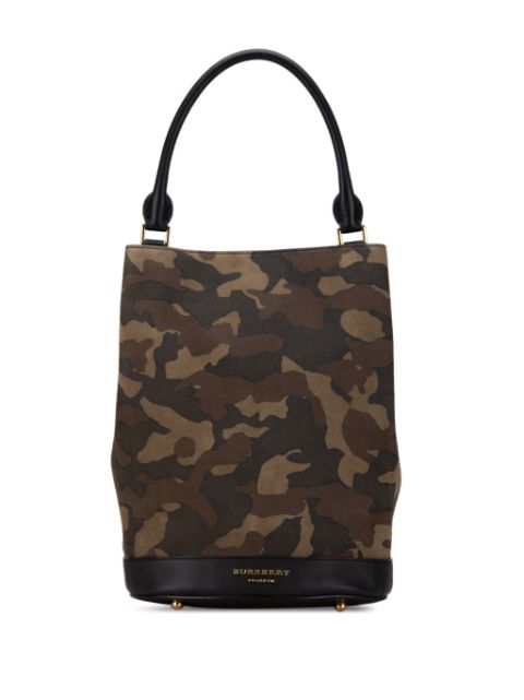 Burberry 2000-2017 Suede Camouflage shoulder bag Women