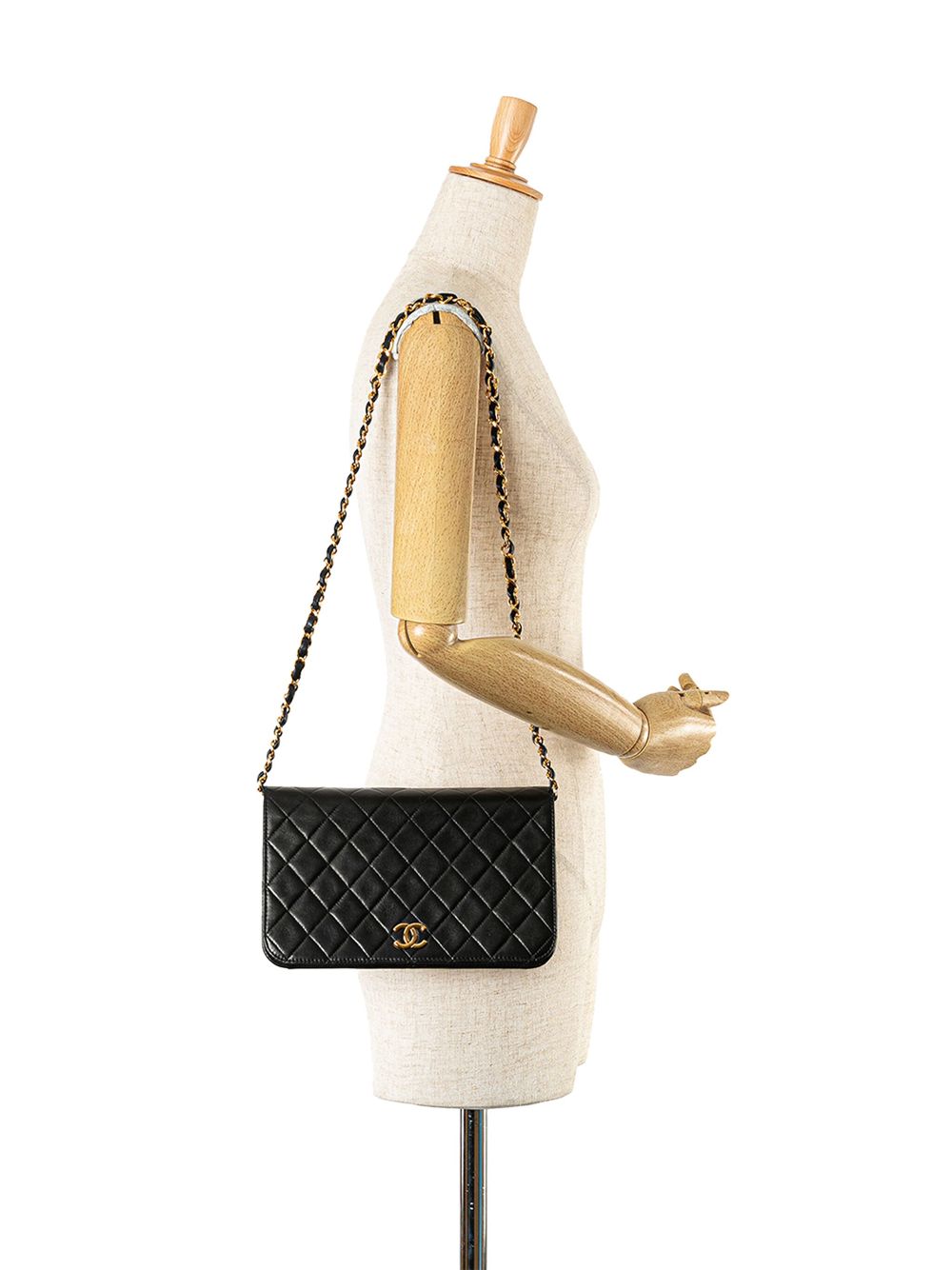 CHANEL 2000-2002 Quilted Lambskin CC Full Single Flap crossbody bag Women