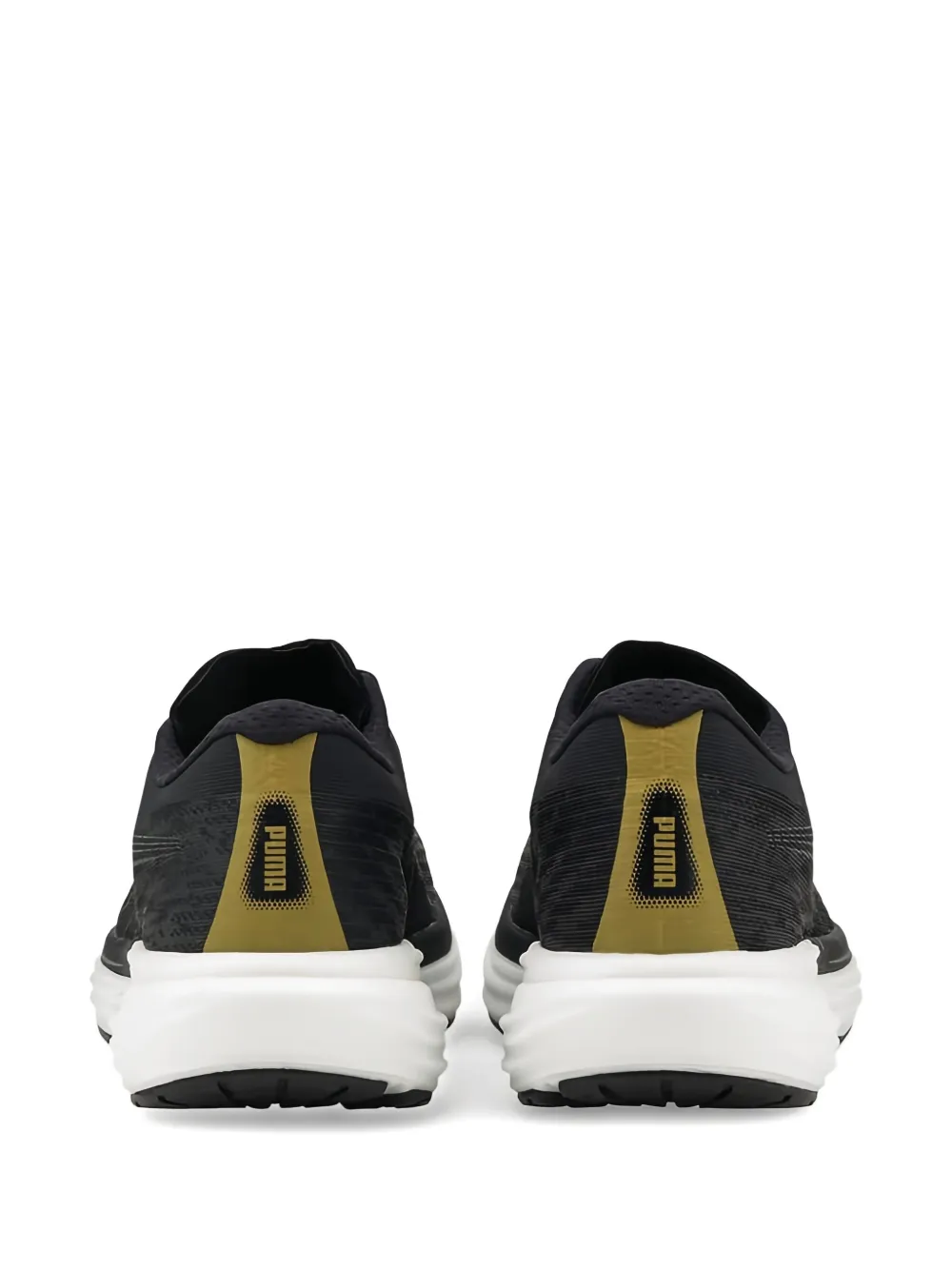 PUMA Deviate Nitro 2 "Black Team Gold" sneakers Zwart