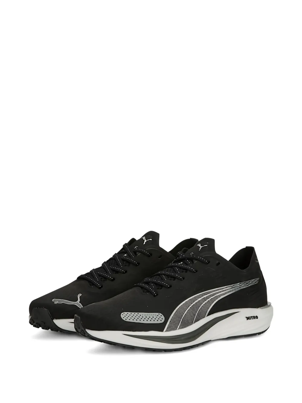 PUMA Liberate Nitro 2 " Black Silver" sneakers Zwart