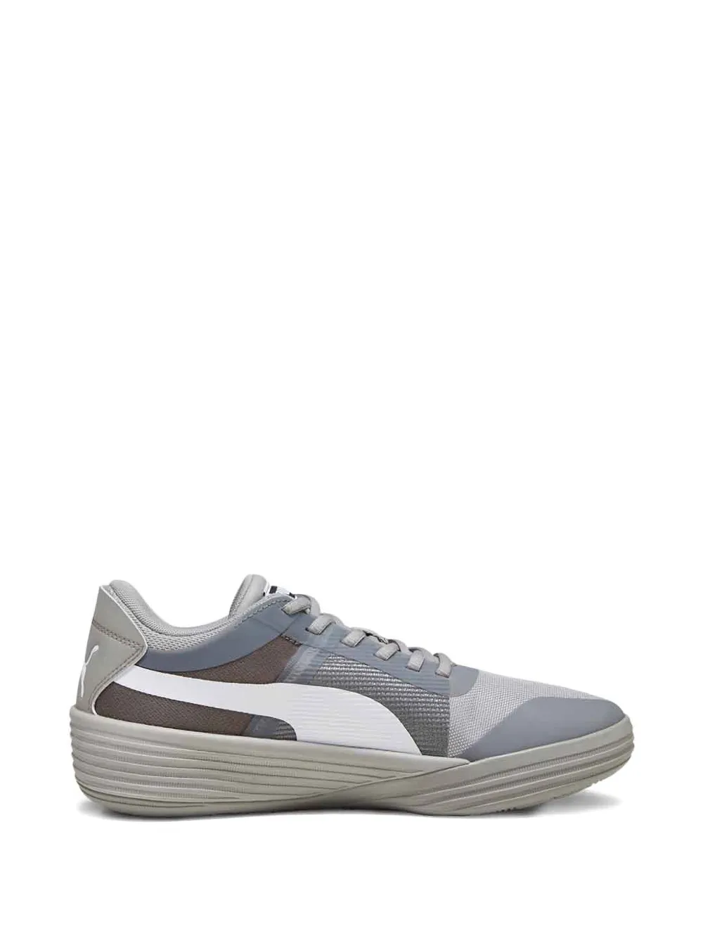 PUMA Clyde All-Pro Team "Concrete Grey White" sneakers