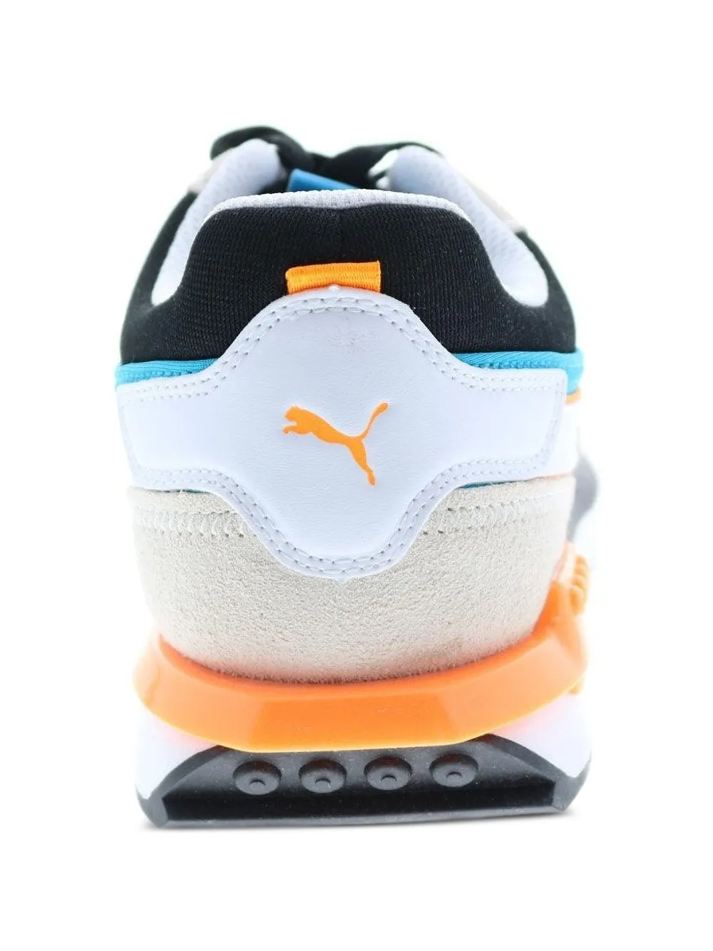 PUMA City Rider "Vaporous Grey Black" sneakers Zwart