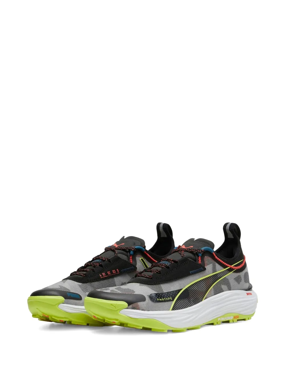 PUMA Voyage Nitro 3 "Black Lime Pow Active Red" sneakers