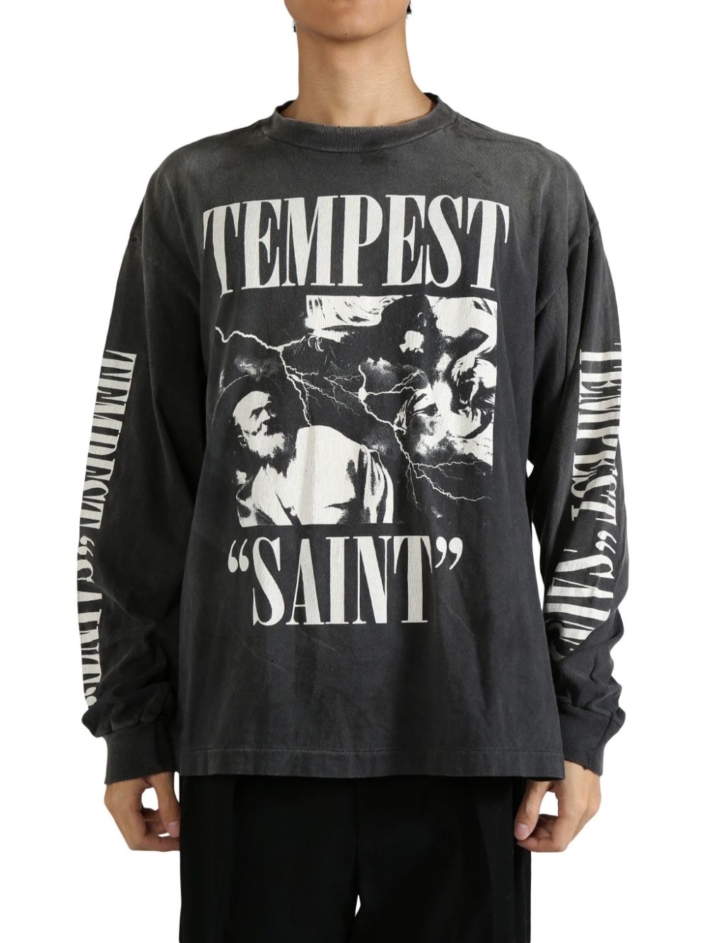 SAINT MXXXXXX Tempest T-shirt Zwart