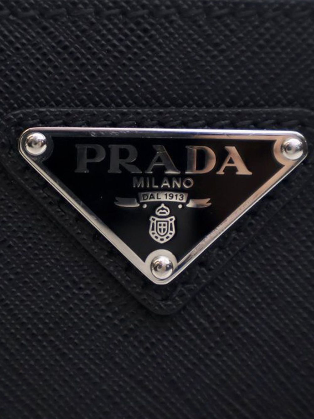 Prada Pre-Owned 2013-2024 Small Saffiano Brique satchel - Zwart