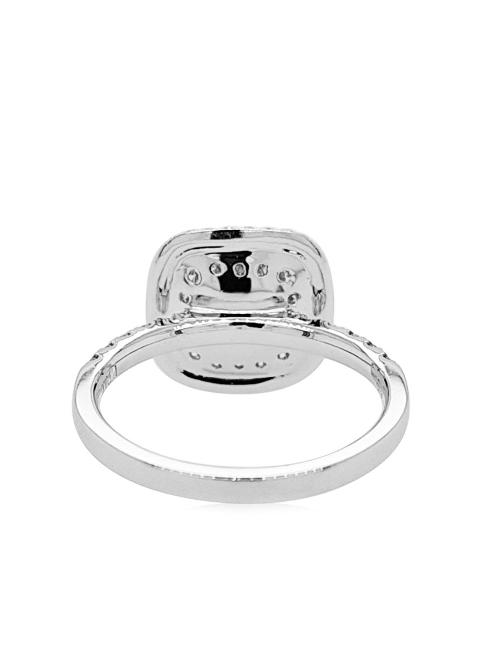 HYT Jewelry 18K white gold and platinum diamond ring - Zilver