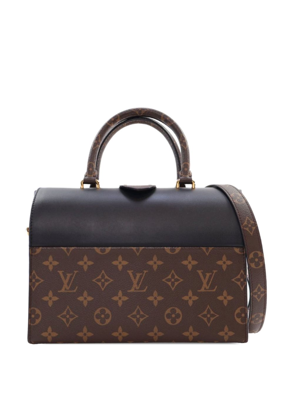 Louis Vuitton Pre-Owned 2018 Monogram Speedy Doctor Bag 25 satchel - Brown