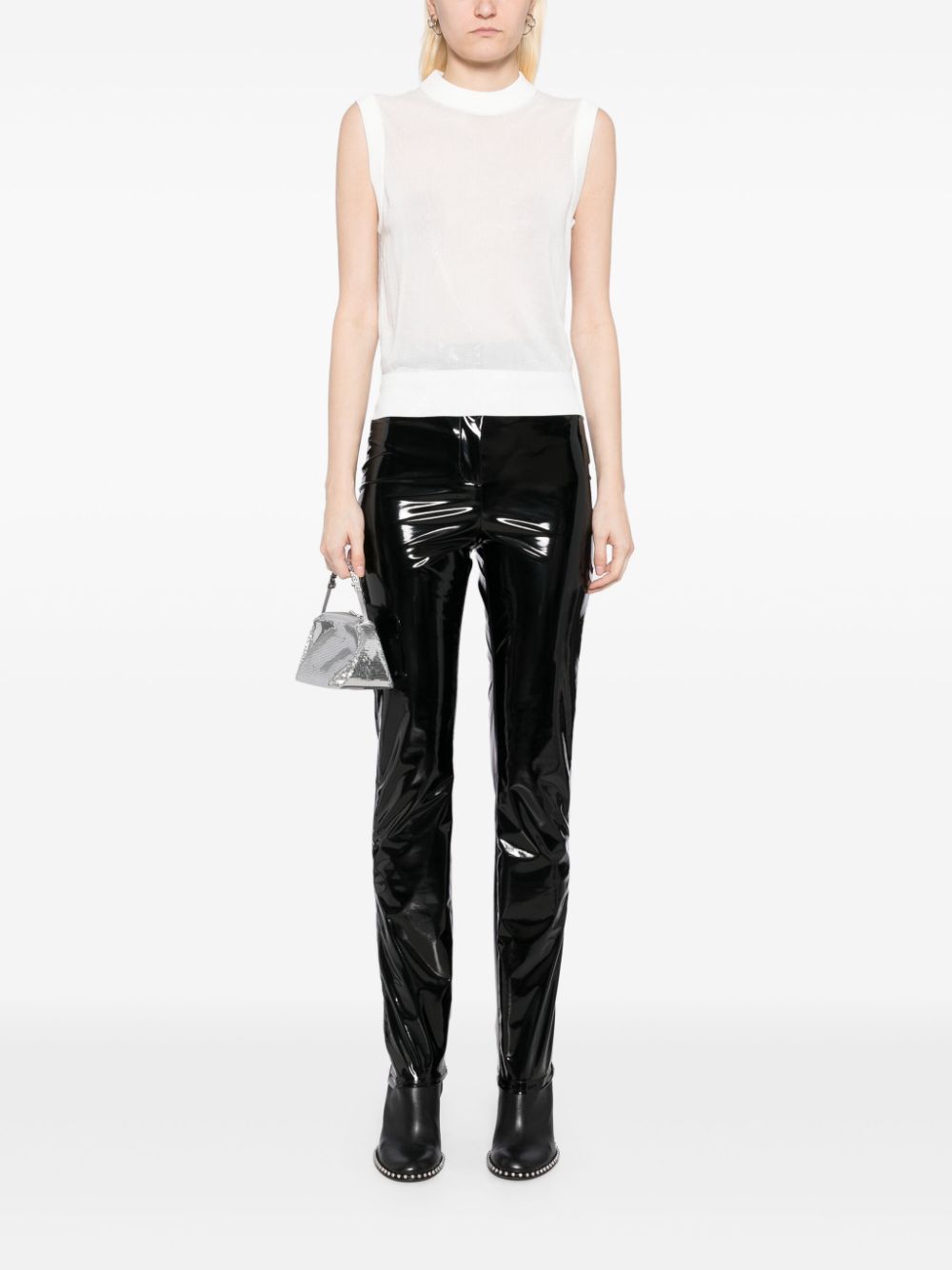 Alexander Wang Tanktop met col - Wit